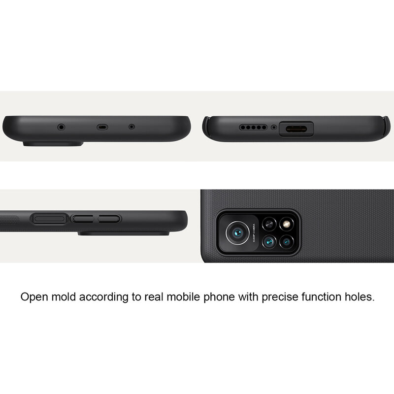 Husa Xiaomi Mi 10T Pro 5G Nillkin Super Frosted Shield, negru