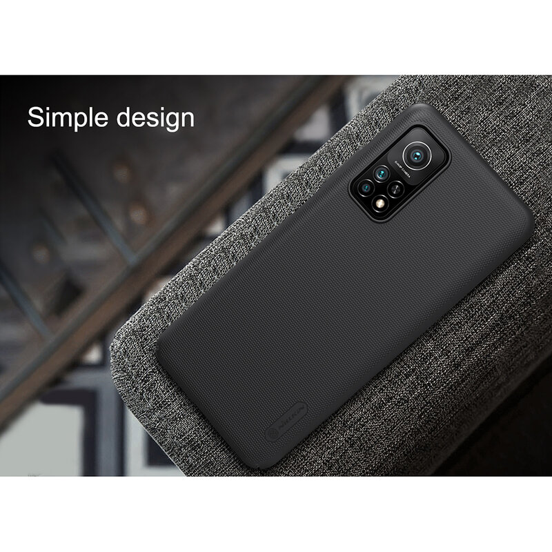 Husa Xiaomi Mi 10T Pro 5G Nillkin Super Frosted Shield, negru