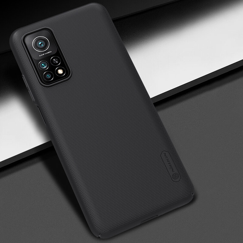 Husa Xiaomi Mi 10T Pro 5G Nillkin Super Frosted Shield, negru