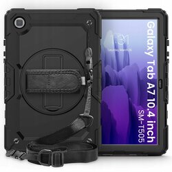 [Pachet 360°] Husa + folie Samsung Galaxy Tab A7 10.4 2020 T500/T505 Tech-Protect Solid360, negru