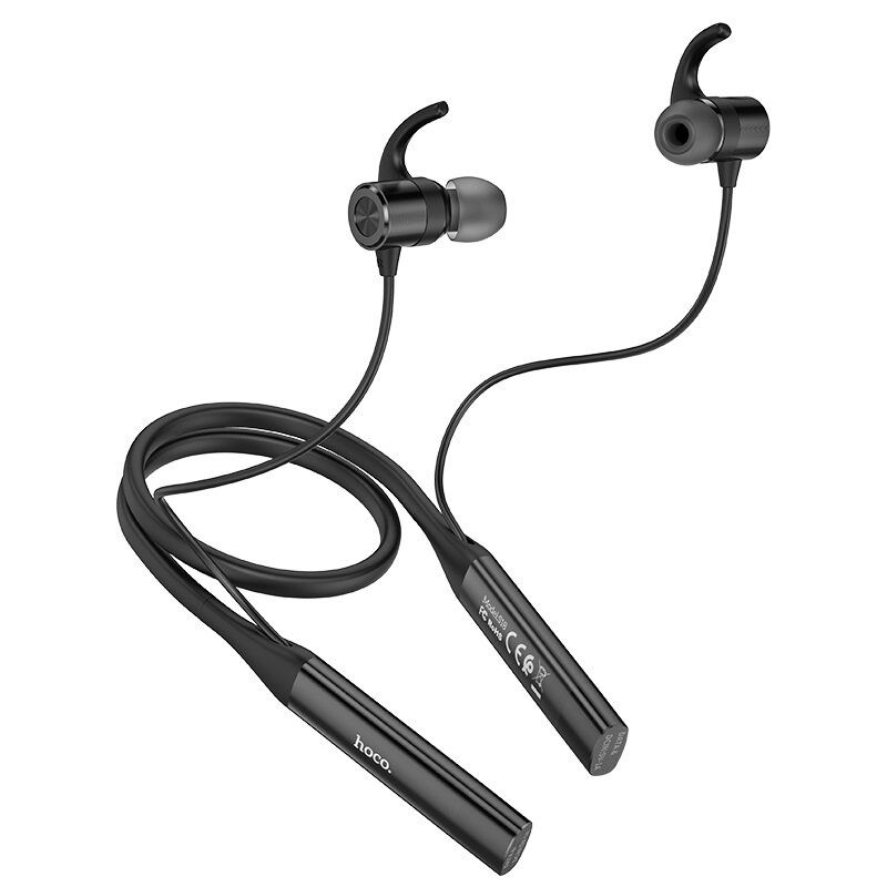Casti In-Ear Wireless Hoco S18, Microfon Bluetooth, Cablu De Incarcare - Negru