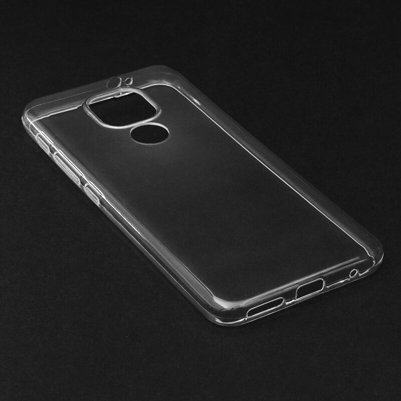 Husa Motorola Moto G9 Play Techsuit Clear Silicone, transparenta