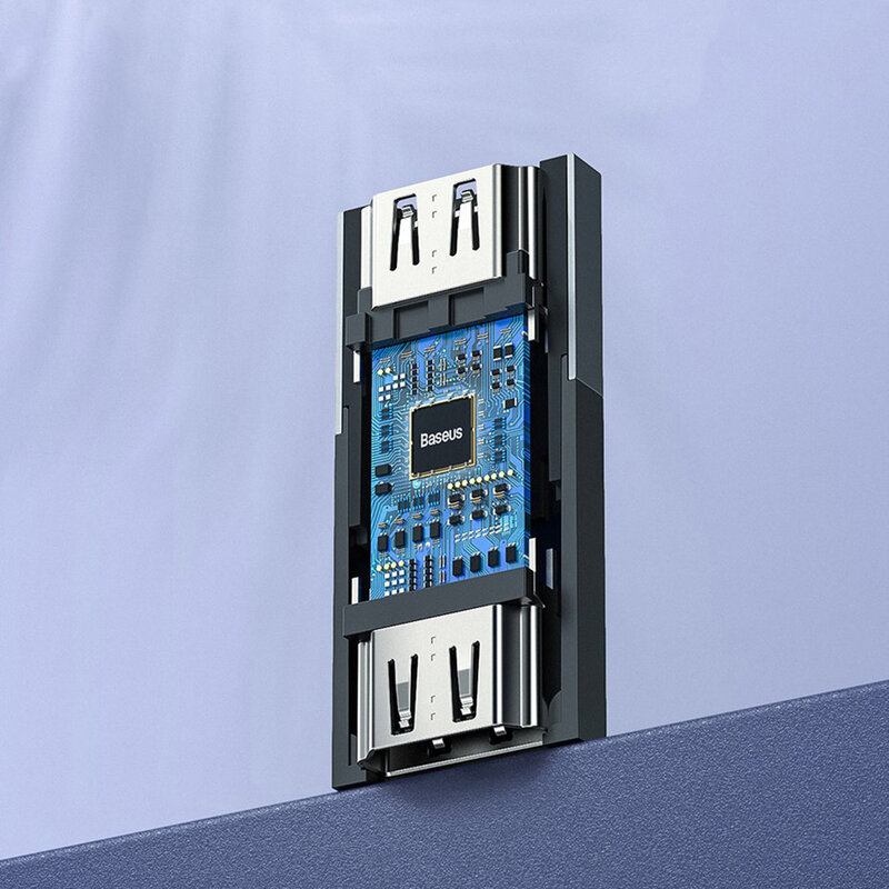 Adaptor Prelungitor Repeater HDMI/ HDMI Baseus 4K@60Hz - CAFDQ-0G - Negru