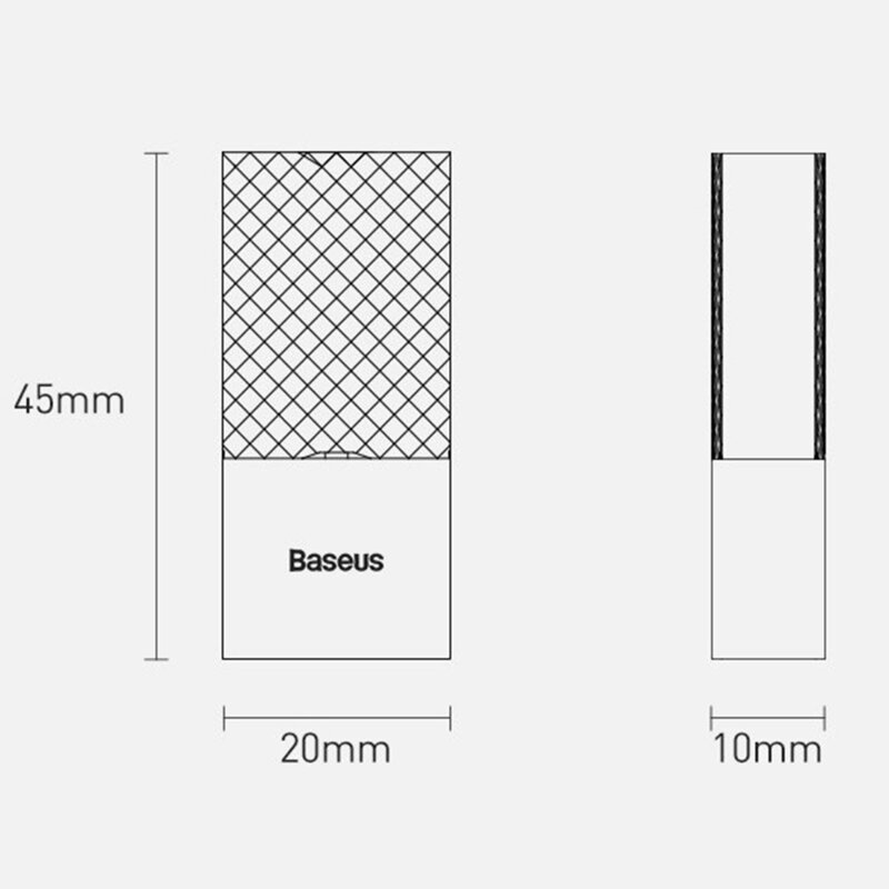 Adaptor Prelungitor Repeater HDMI/ HDMI Baseus 4K@60Hz - CAFDQ-0G - Negru