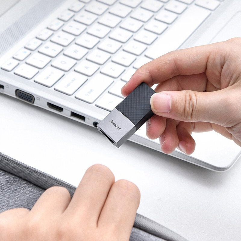 Adaptor Prelungitor Repeater HDMI/ HDMI Baseus 4K@60Hz - CAFDQ-0G - Negru