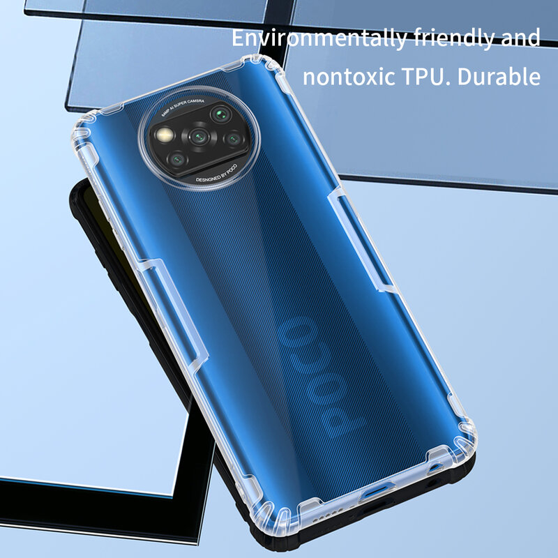 Husa Xiaomi Poco X3 NFC Nillkin Nature, transparenta
