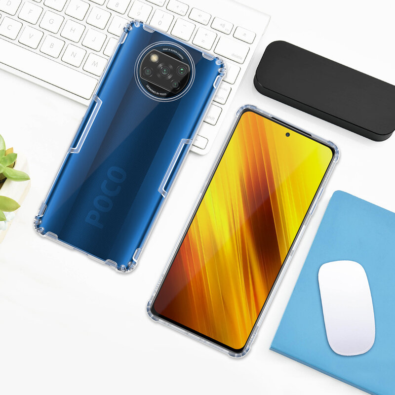Husa Xiaomi Poco X3 NFC Nillkin Nature, transparenta