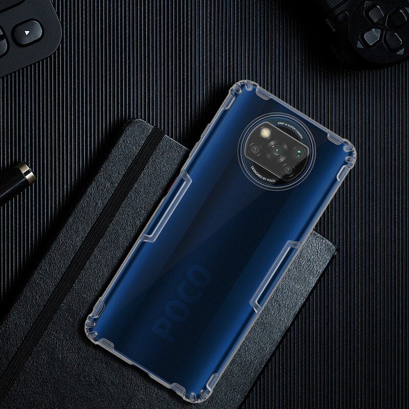 Husa Xiaomi Poco X3 NFC Nillkin Nature, transparenta