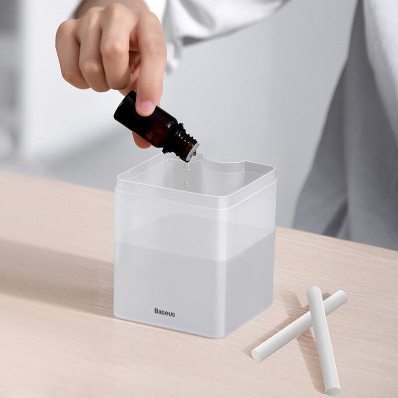 Umidificator Purificator Aer Difuzor Aromaterapie Baseus 1A 3W - DHSG-B02 - Alb