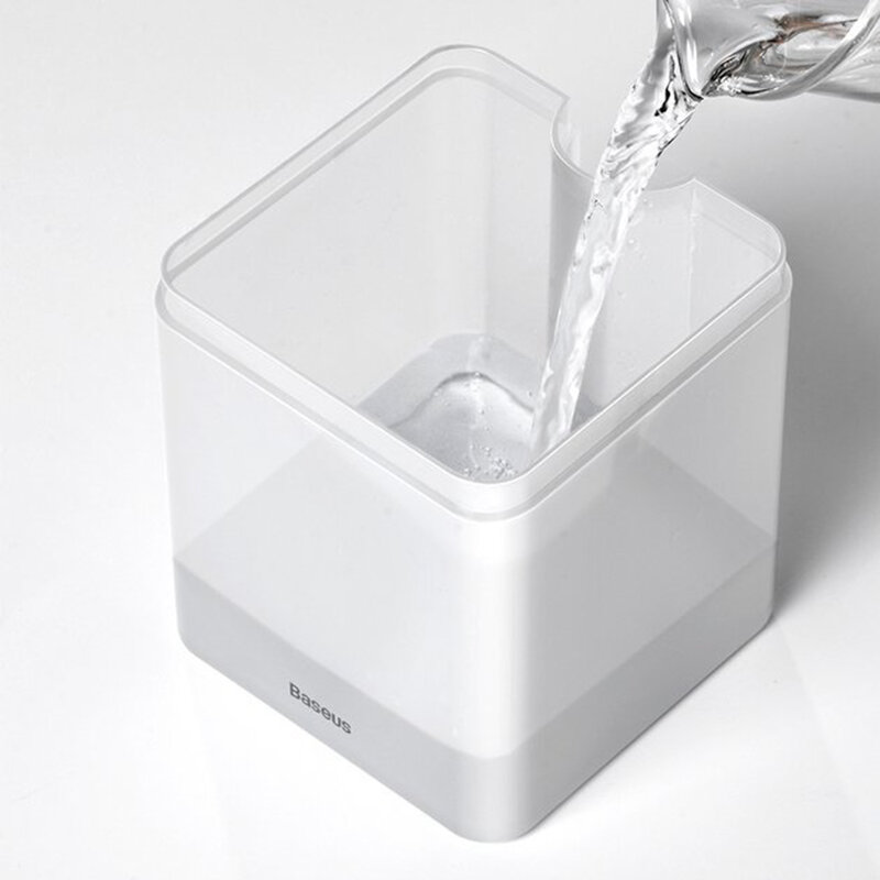 Umidificator Purificator Aer Difuzor Aromaterapie Baseus 1A 3W - DHSG-B02 - Alb