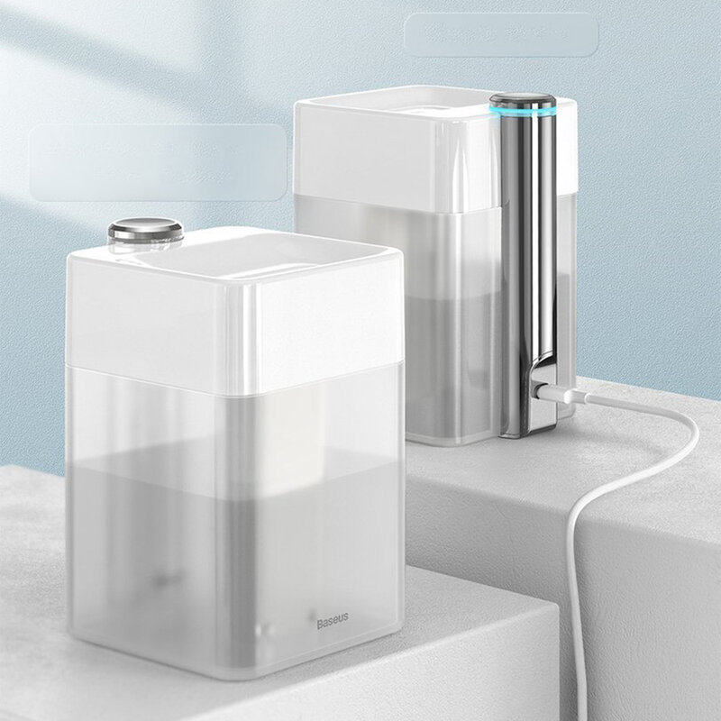 Umidificator Purificator Aer Difuzor Aromaterapie Baseus 1A 3W - DHSG-B02 - Alb