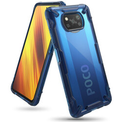 Husa Xiaomi Poco X3 Ringke Fusion X - Space Blue