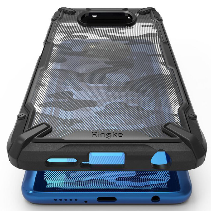 Husa Xiaomi Poco X3 Ringke Fusion X Design - Camo Black