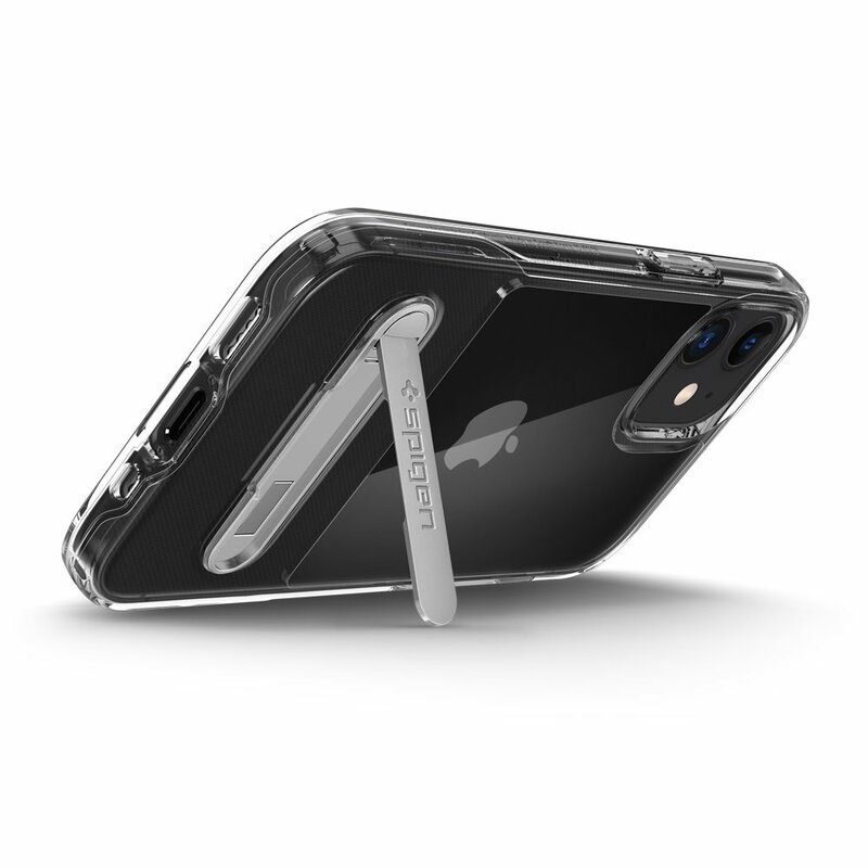 Husa iPhone 12 mini Spigen Slim Armor Essential S - Crystal Clear