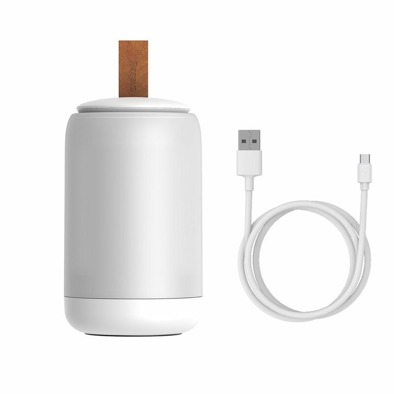 Lampa Auto Wireless Baseus, Cablu De Incarcare Type-C - CRYJD01-A02 - Alb