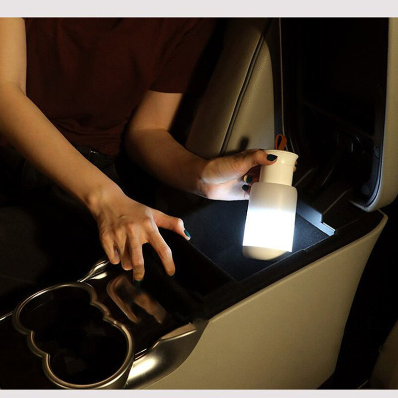 Lampa Auto Wireless Baseus, Cablu De Incarcare Type-C - CRYJD01-A02 - Alb