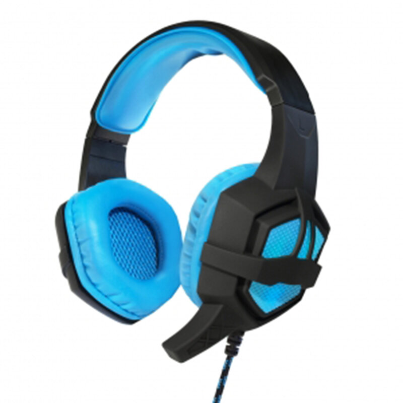 Casti On-Ear Gaming Cu Telecomanda Pe Cablu USB, Jack Si Microfon ART Flash - Negru