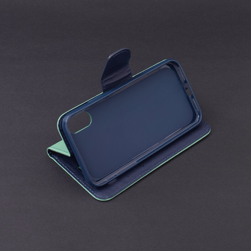 Husa iPhone XS Flip MyFancy - Mint