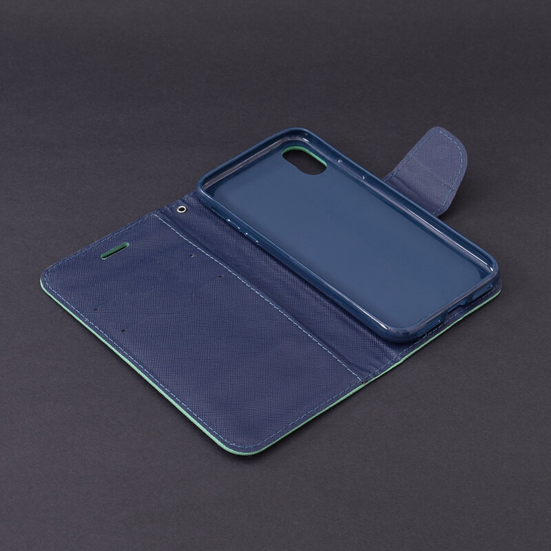 Husa iPhone XS Flip MyFancy - Mint