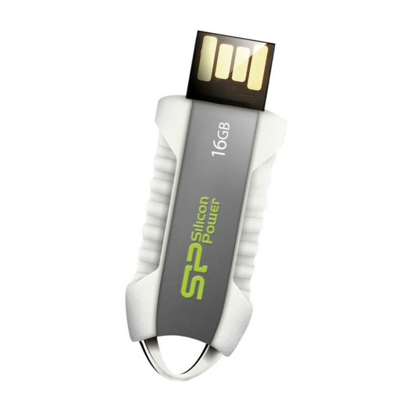 Stick USB 2.0 16 GB Silicon Power U530 - White