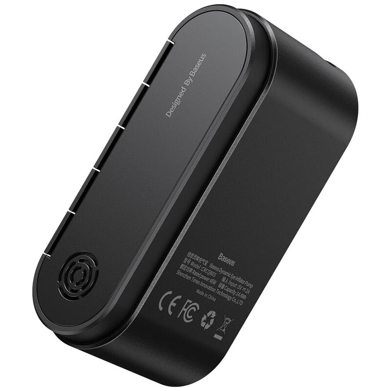 Compresor Auto Baseus, Pompa Electrica, Afisaj LED, Baterie 4000mAh - CRCQB03-01 - Negru