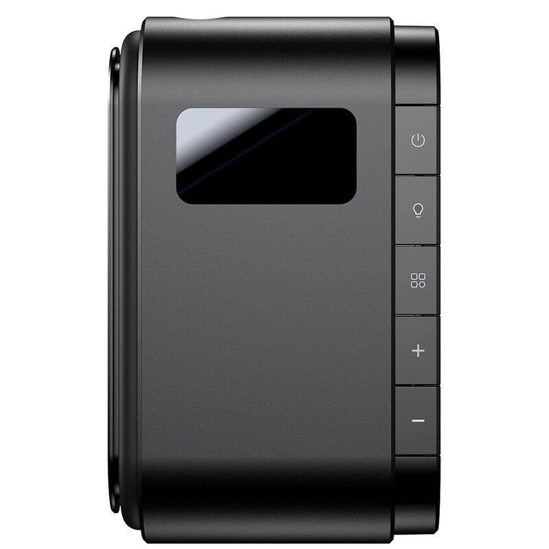 Compresor Auto Baseus, Pompa Electrica, Afisaj LED, Baterie 4000mAh - CRCQB03-01 - Negru