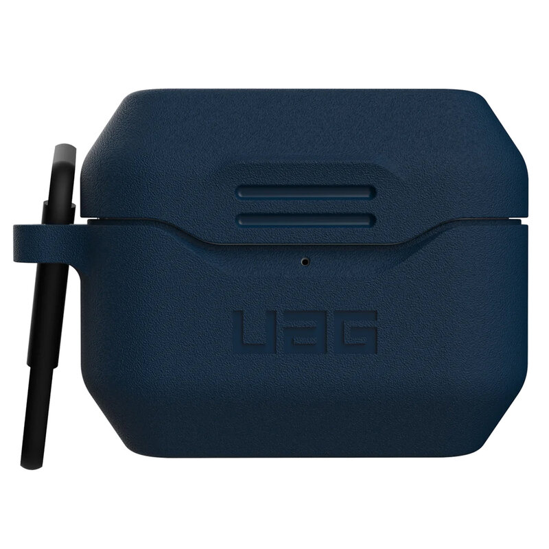 Husa Apple Airpods Pro UAG Standard Issue Cu Holder Metalic Detasabil - Albastru
