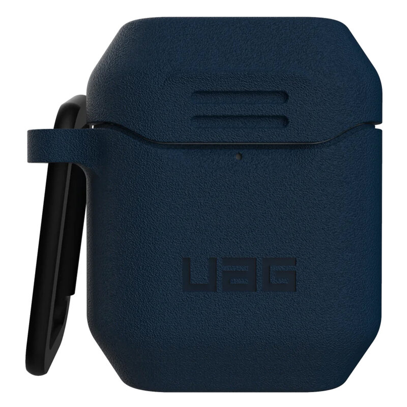 Husa Apple Airpods UAG Standard Issue Cu Holder Metalic Detasabil - Albastru