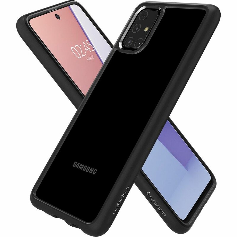 Husa Samsung Galaxy M31s Spigen Ultra Hybrid - Matte Black