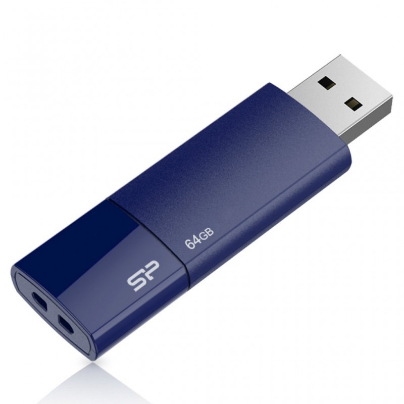 Stick USB 2.0 64 GB Silicon Power Ultima U05 - Blue