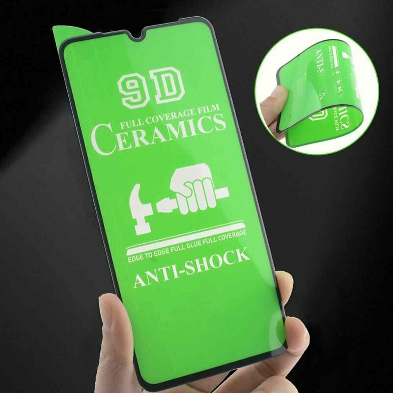 Folie Huawei Y6 2019 Mobster Ceramics 9D Cu Acoperire Integrala - Negru