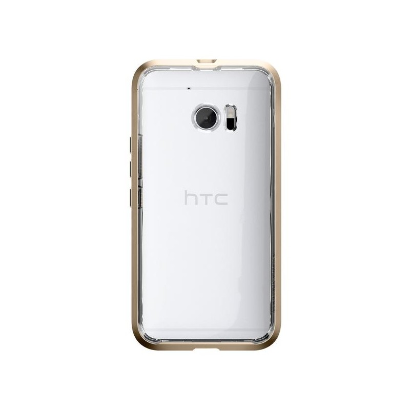 Bumper Spigen HTC 10, One M10 Neo Hybrid Crystal - Gold