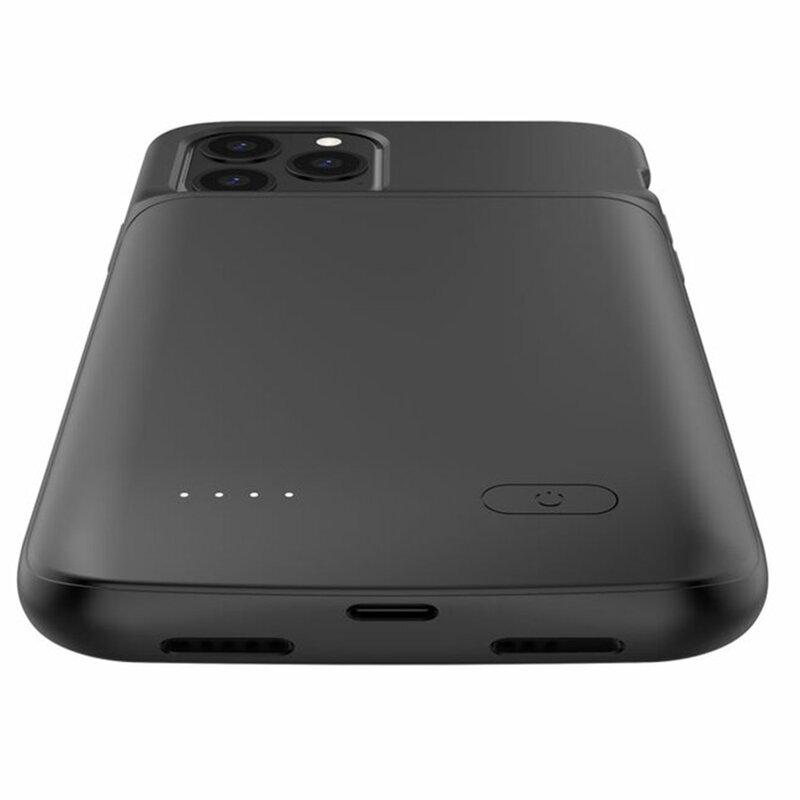 Husa Cu Baterie iPhone 12 mini Tech-Protect Battery Pack 4700mAh - Negru