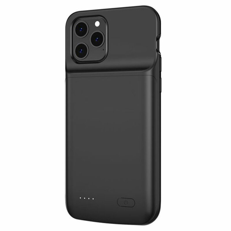 Husa Cu Baterie iPhone 12 Tech-Protect Battery Pack 4800mAh - Negru