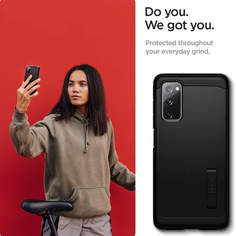 Husa Samsung Galaxy S20 FE Spigen Tough Armor - Black