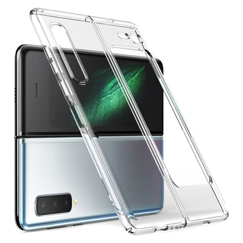 Husa Samsung Galaxy Fold, Galaxy Fold 5G GKK Phantom 360 Full Cover - Clear