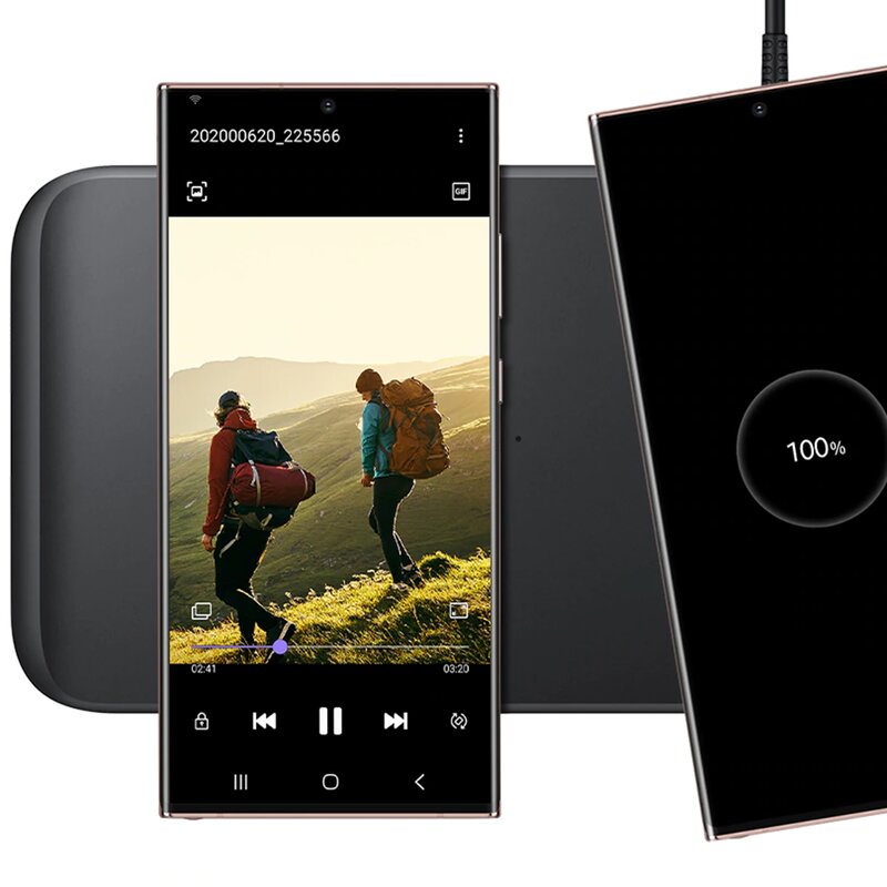 Incarcator Wireless Original Samsung 3in1, 9W, 2.77A - EP-P6300TBEGEU - Negru