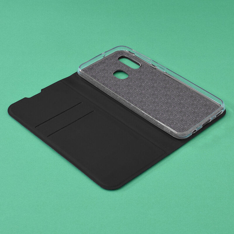 Husa Samsung Galaxy A20e Mobster Soft Book - Negru