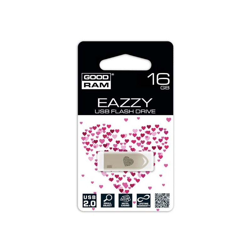 Stick USB 2.0 16 GB GOODRAM Eazzy - Silver