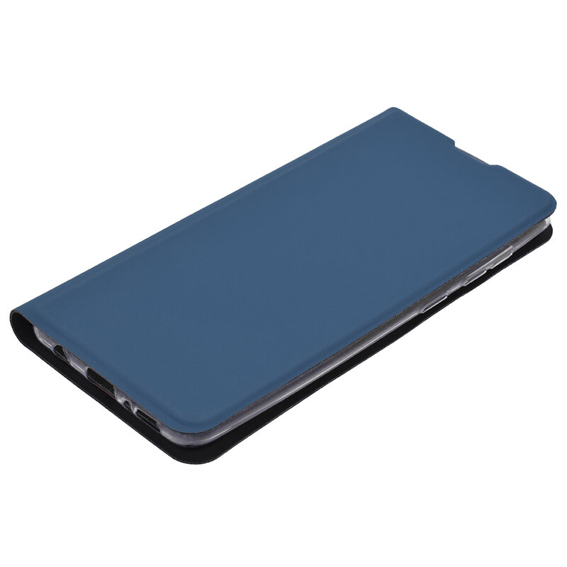 Husa Samsung Galaxy A21s Mobster Soft Book - Albastru