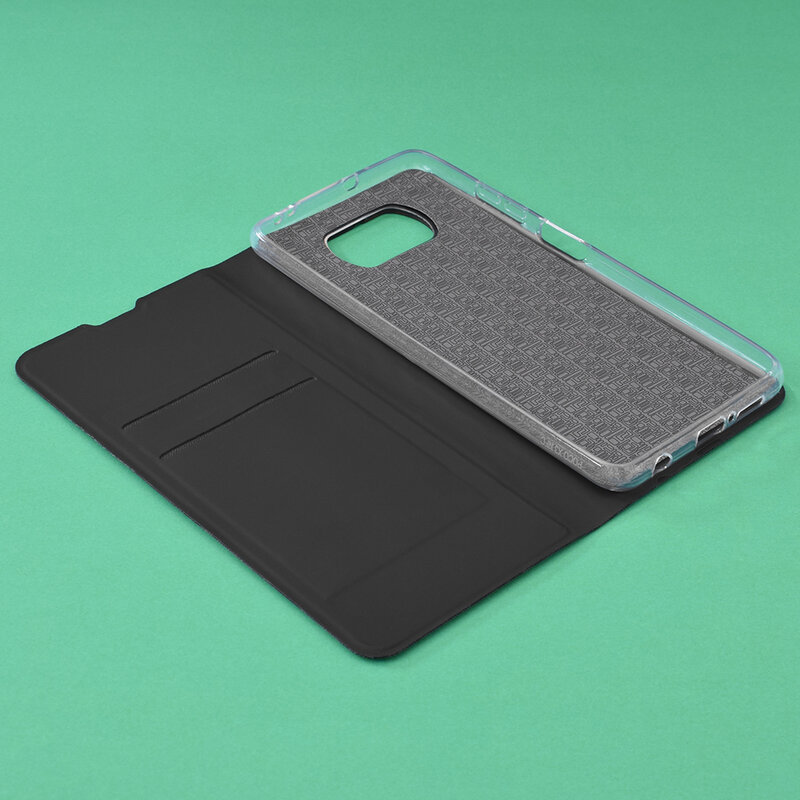 Husa Xiaomi Poco X3 Mobster Soft Book - Negru