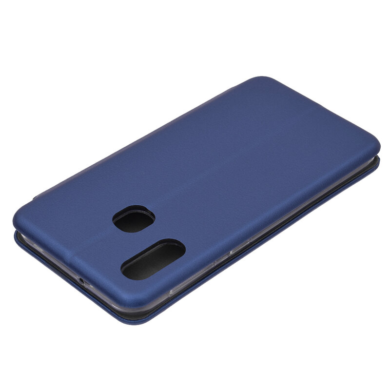 Husa Magnet Book Samsung Galaxy A20e Flip Albastru