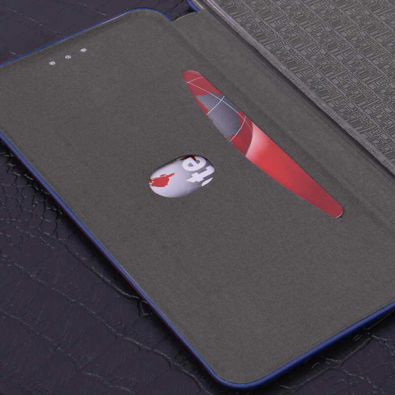 Husa Magnet Book Samsung Galaxy A20e Flip Albastru