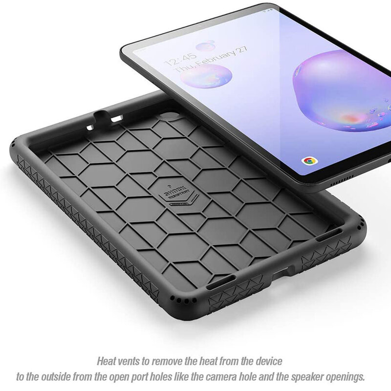 Husa Samsung Galaxy Tab A 8.4 2020 T307 Poetic TurtleSkin - Negru