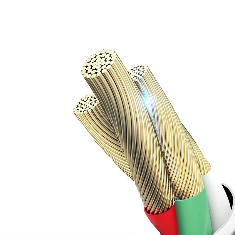 [Pachet 5x] Cablu De Date Dux Ducis K-one Lightning 2A, 1m, 2m, 3m - Negru