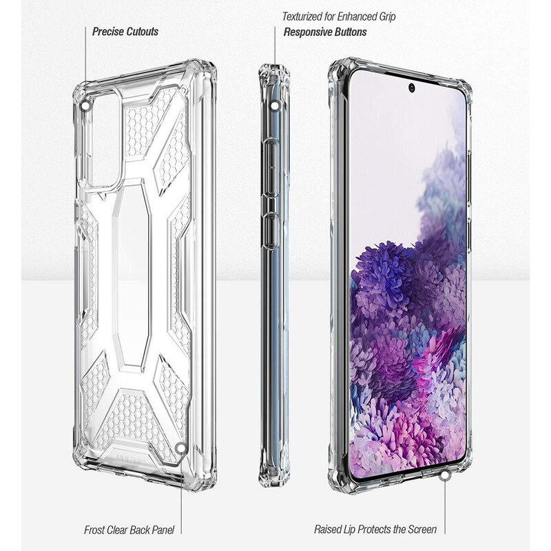 Husa Samsung Galaxy S20 Plus 5G Poetic Affinity Transparenta - Clear