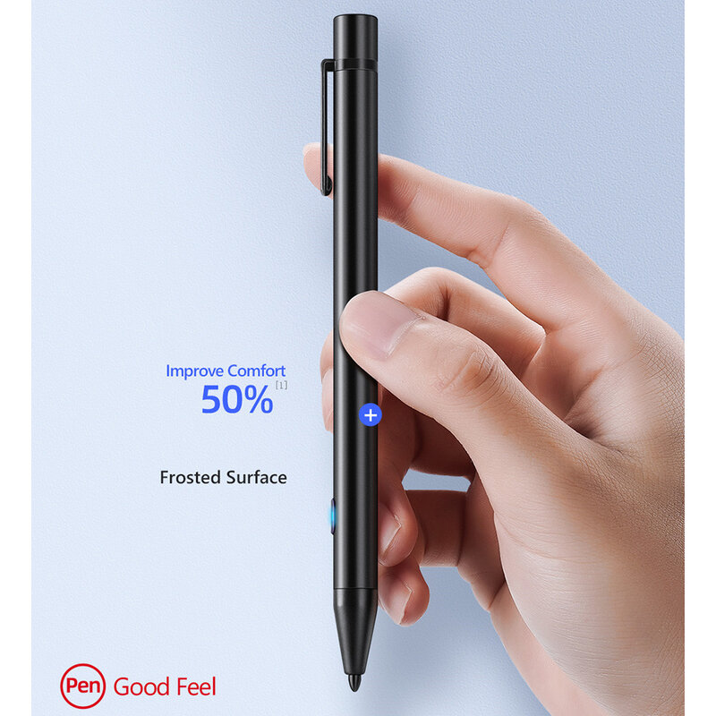 Stylus Pen Mini Dux Ducis Palm Rejection Pentru Tablete iPad - Argintiu