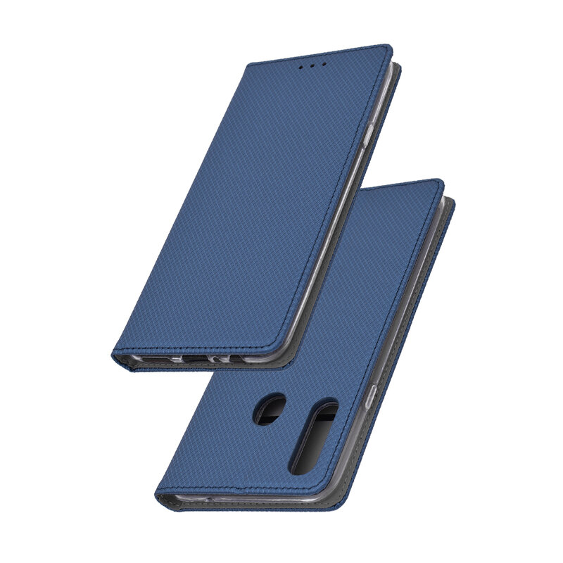 Husa Smart Book Samsung Galaxy A20s Flip - Albastru