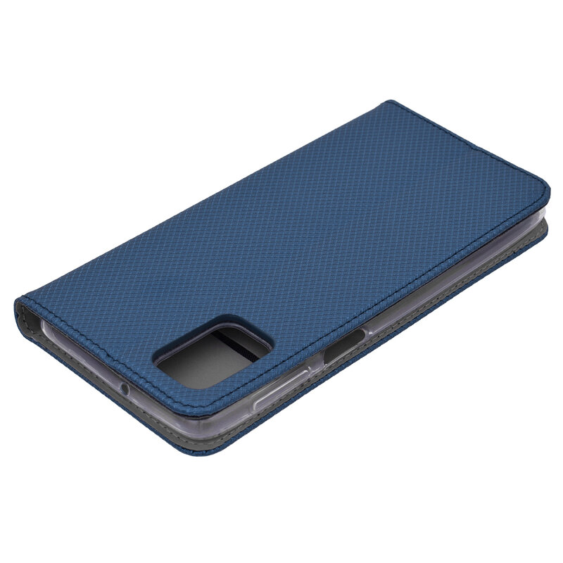 Husa Smart Book Samsung Galaxy M31s Flip - Albastru