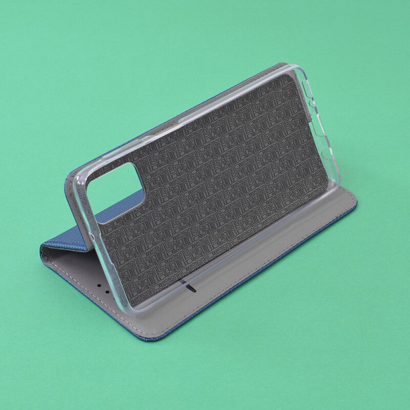 Husa Smart Book Samsung Galaxy M31s Flip - Albastru